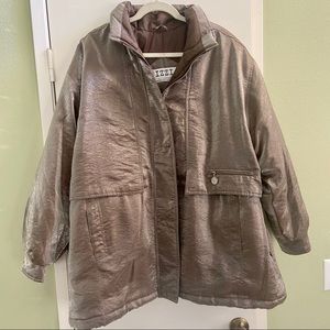 Coat with Removable Hood
